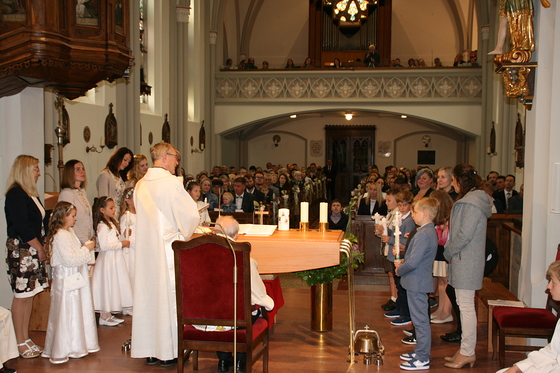 Erstkommunion 2022 in der Pfarre Pollham