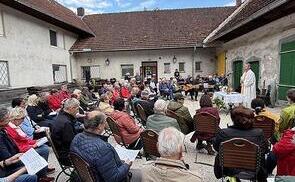 Bittmesse in der Pfarrgemeinde Hörsching