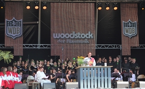 Festivalgottesdienst beim Woodstock der Blasmusik