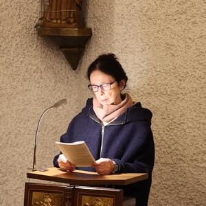 Messe in St. Quirinus und nach der Sternwallfahrt in Auwiesen