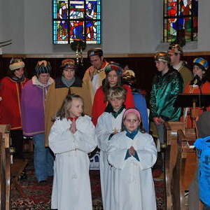 Wort-Gottes-Feier mit den Sternsingern