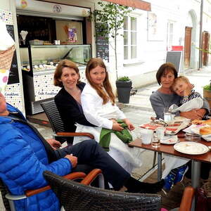 Fronleichnamsprozession auf Rädern