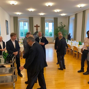 Mittagessen der Priesterweihejubilare
