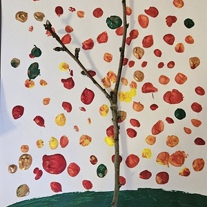 Eine schnelle Herbstbastelei