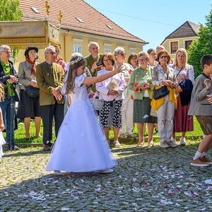 Segnung der Kreuzigungsgruppe am Schmidberg