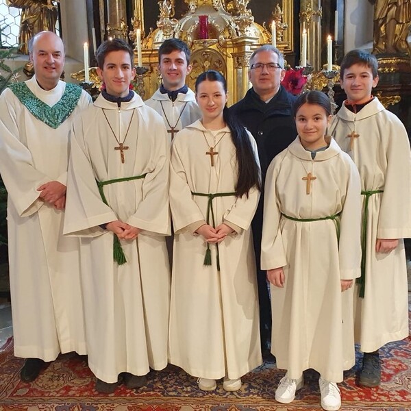 Ministranten-Familie Grasl
