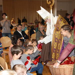 Nikolaus im Pfarrsaal