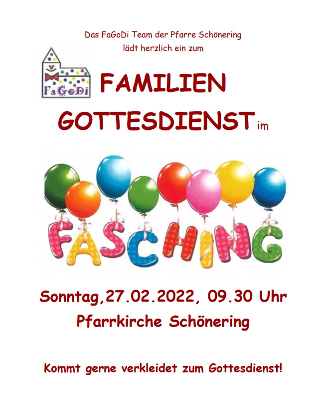 Faschingsplakat 2022