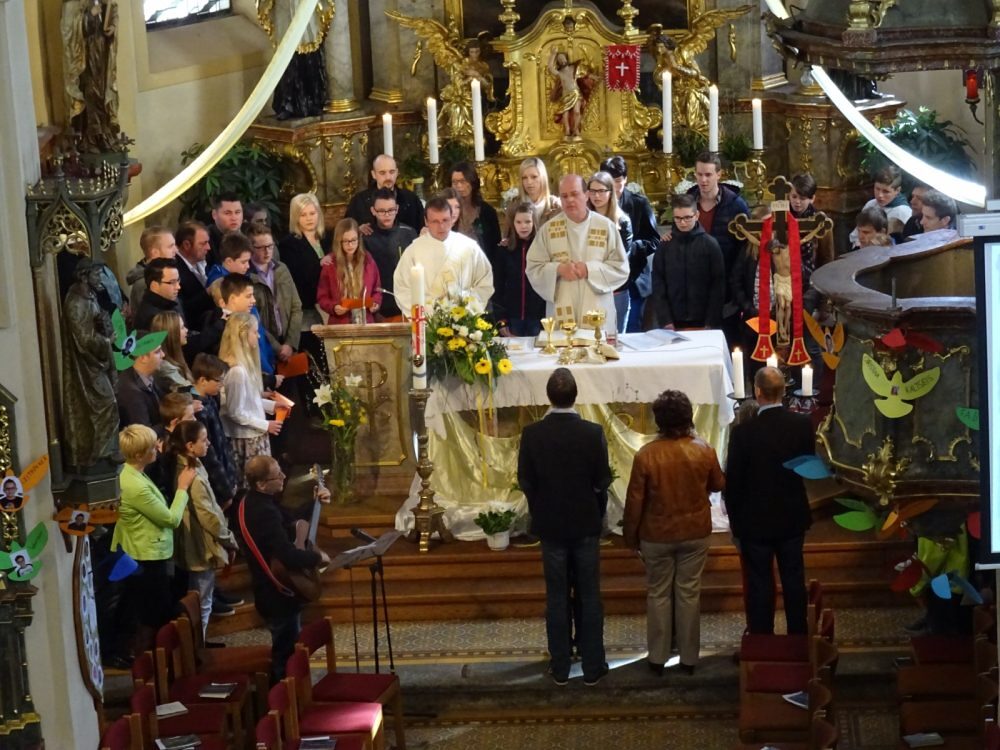 Vorstellmesse der Firmlinge