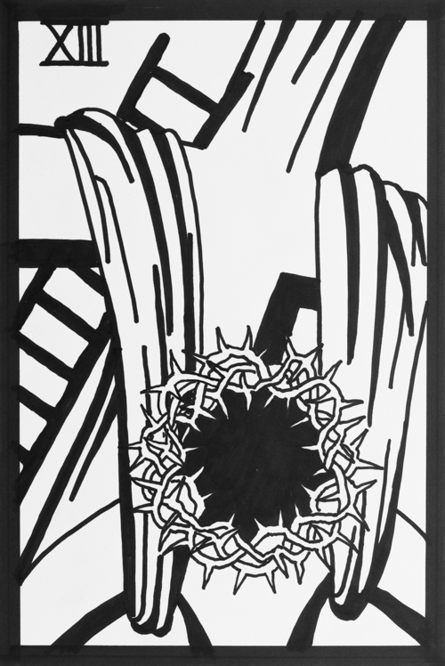  Jesus wird vom Kreuz abgenommen und in den Schoß seiner Mutter gelegt