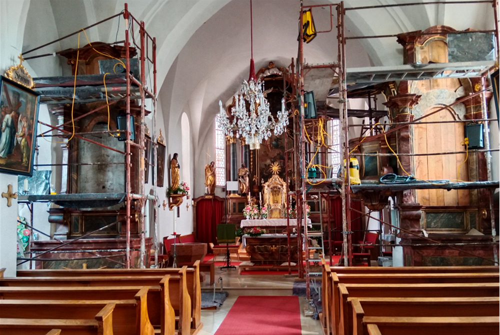 Altarrenovierung