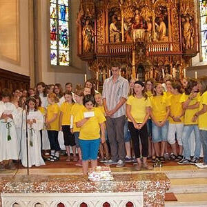 Ministrantenaufnahme 2011