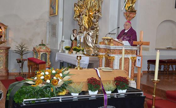 Beisetzungsfeier Pfarrer Matzinger 15.Oktober 2016