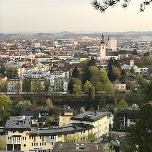 Bei der alten keltischen Kultstätte, dem 'Sallettl', liegt einem die Stadt zu Füßen. Eine besondere Stelle um alle BewohnerInnen Christus, dem Auferstandenen, anzuvertrauen.