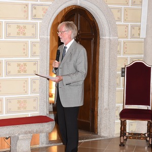 Dankesrede für Organistin