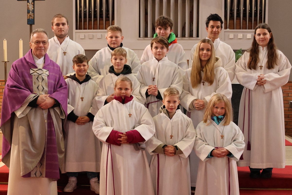 Ministrantenaufnahme 2025