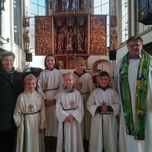 Familiengottesdienst mit Aufnahme der der neuen Ministrant*innen