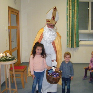 Nikolaus im Kindergarten Andorf
