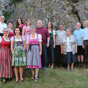 Jedes Jahr im Herbst werden die Silberpaare von Gaflenz, Weyer und Kleinreifling auf den Heiligenstein eingeladen.