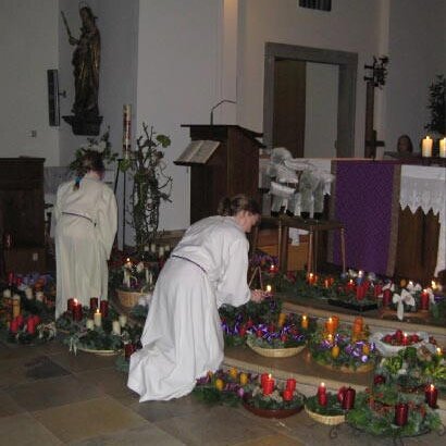 Adventkranzweihe 2008