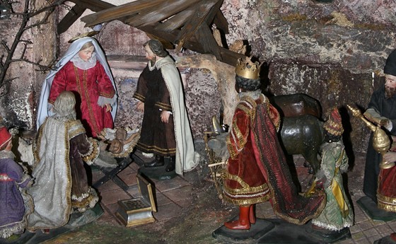 Die Könige kommen zum Kind