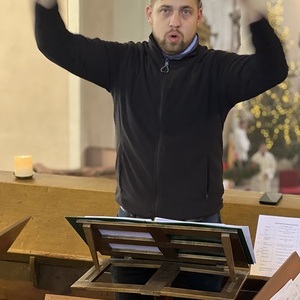 Chorleiter: Konstantin Schrempf in Aktion