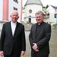 Erzbischof Franz Lackner (l.) wurde als Vorsitzender der Österreichischen Bischofskonferenz wiedergewählt, Bischof Manfred Scheuer als sein Stellvertreter.