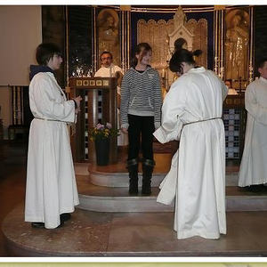 Ministrantenaufnahme