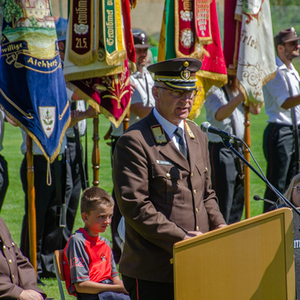 Segnung Fahrzeug LFA-B mit Frühschoppen - FF Kopfing