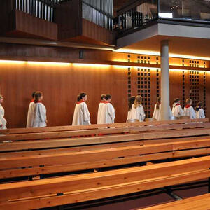 Ministranten Maiandacht