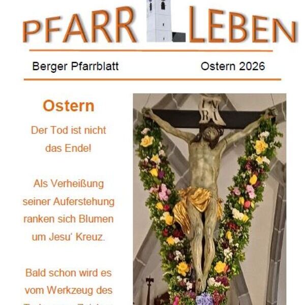 Titelbild Pfarrzeitung Berg/Krems Ostern 2026