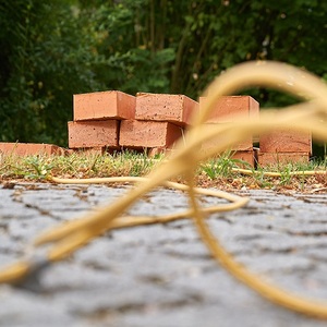 Vorbereitungsarbeiten für den Putz
