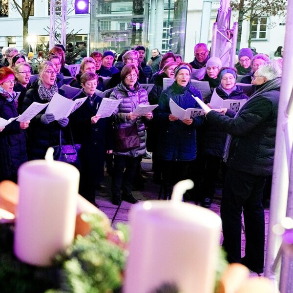 gemeinsames Singen im Advent 