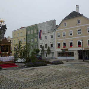 Fronleichnamsprozession auf Rädern