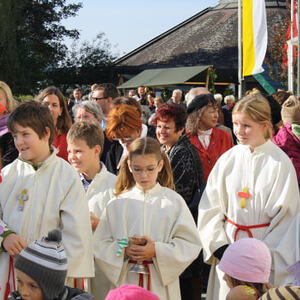 Erntedankfest und Pfarrhofsegnung 2011