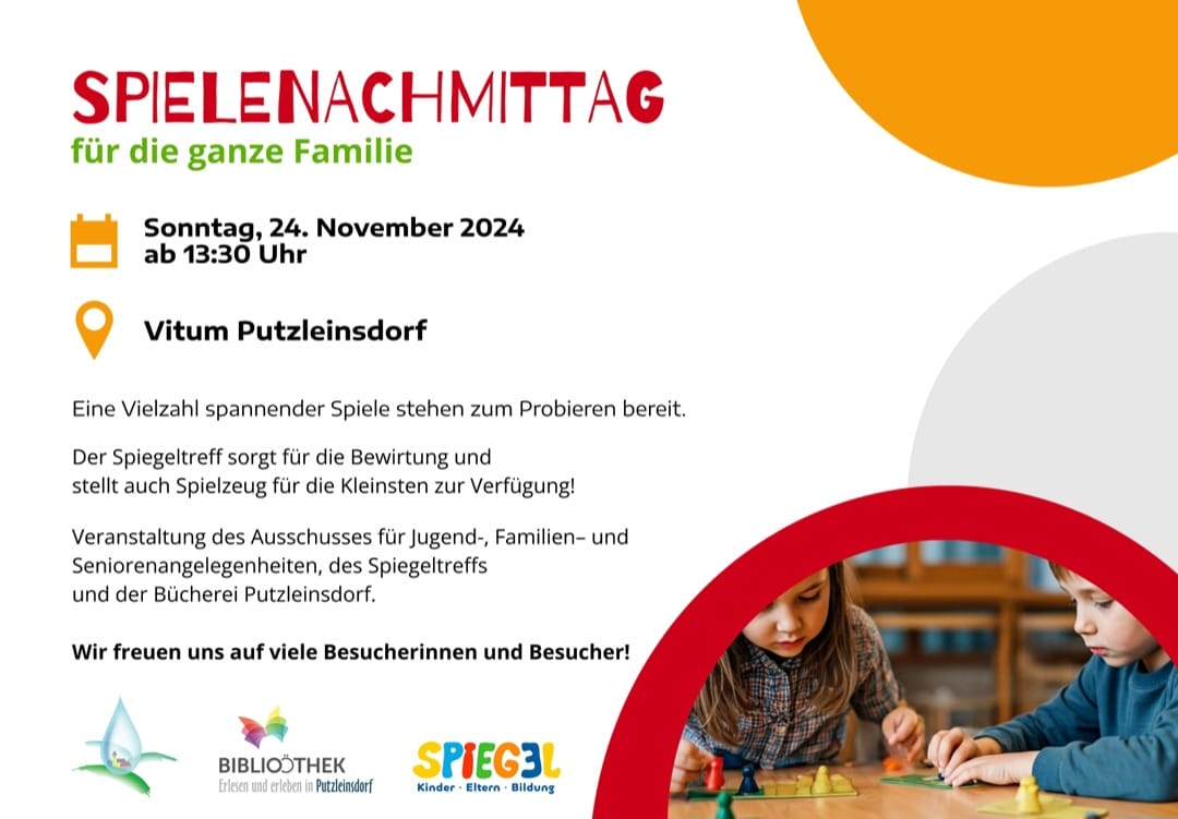 Flyer Spielenachmittag