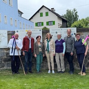 Das Projektteam für den neuen Pilgerrastplatz