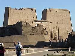 Tempel in Edfu; Foto: Ingrid Penner