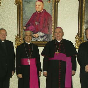 Besuch von Nuntius Edmond Farhat in Linz (2006)