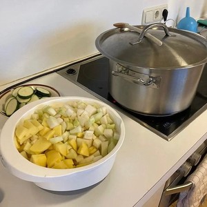 Jetzt geht es ans Kochen