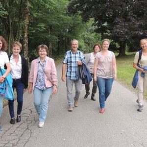 Caritasmitarbeiter besuchten „Orte der Barmherzigkeit“