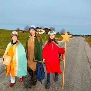 'Halleluja, Halleluja, die Hl. drei Kini san do'