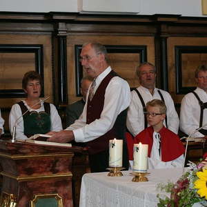 Erntedankfest mit Pfarrfoto