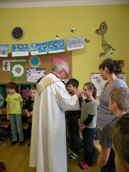     Erstkommunionkinder Klassenmesse                           