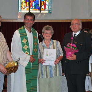 Verabschiedung von Frau Schöbinger als Mesnerin nach 20 Jahren Mesnerdienst