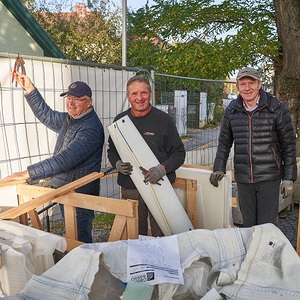 Großeinsatz in der Kirche und rundherum