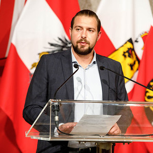 Roland Bauman, Vertreter der Stadt Linz