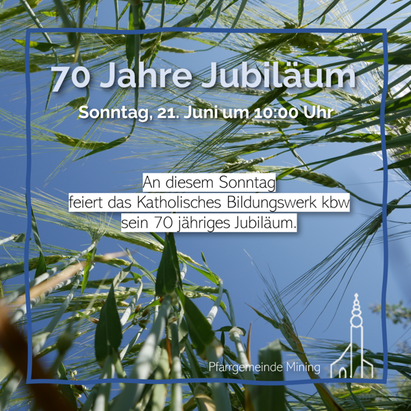 70 Jahre Jubiläum KBW 