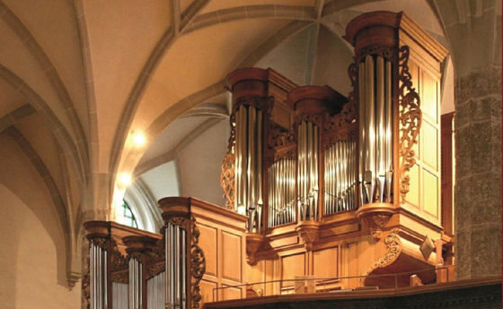 Orgel der Pfarrkirche Laakirchen / © Pfarrgemeinde Laakirchen Orgel der Pfarrkirche Laakirchen
