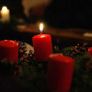 Adventkranzsegnung